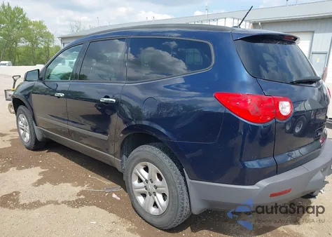 2012 Chevrolet Traverse Ls из США, поврежденный, VIN 1GNKRFED8CJ270595